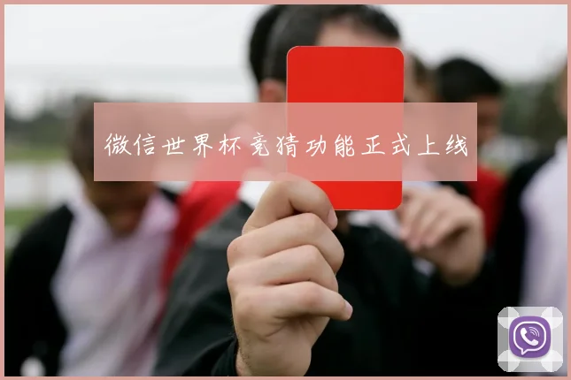 微信世界杯竞猜功能正式上线